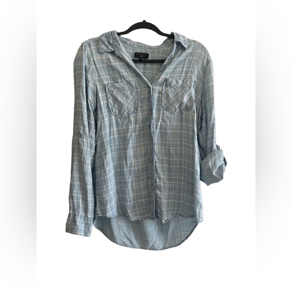Tinsel plaid shirt  size S